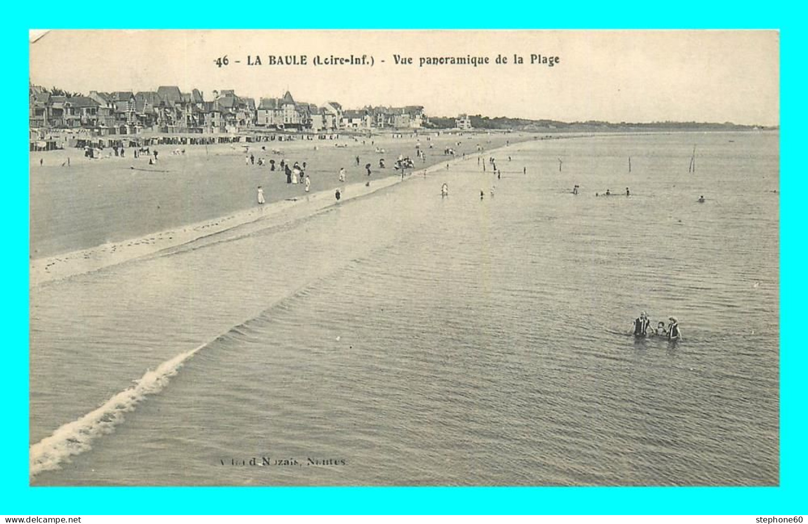 A873 / 111 44 - LA BAULE Vue Panoramique De La Plage - La Baule-Escoublac