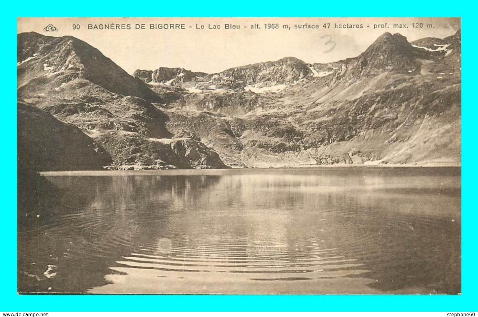 A873 / 317 65 - BAGNERES DE BIGORRE Le Lac Bleu - Bagneres De Bigorre