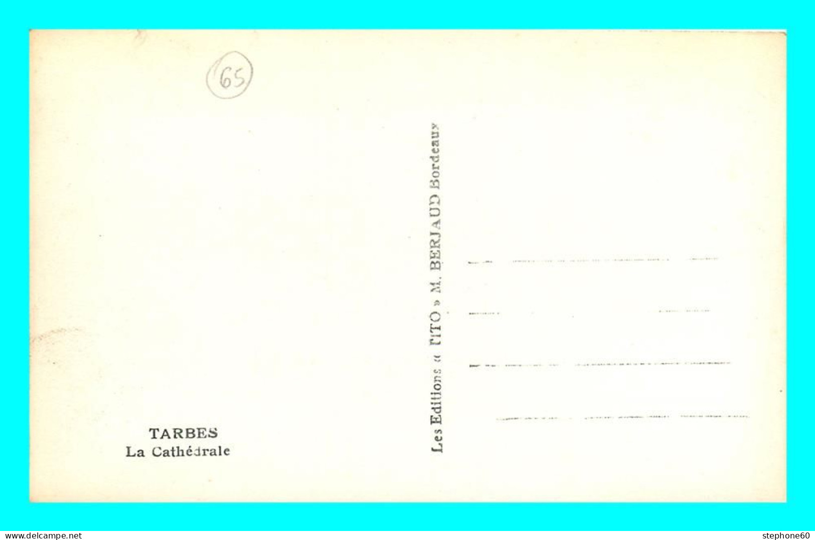 A873 / 309 65 - TARBES Cathédrale - Tarbes