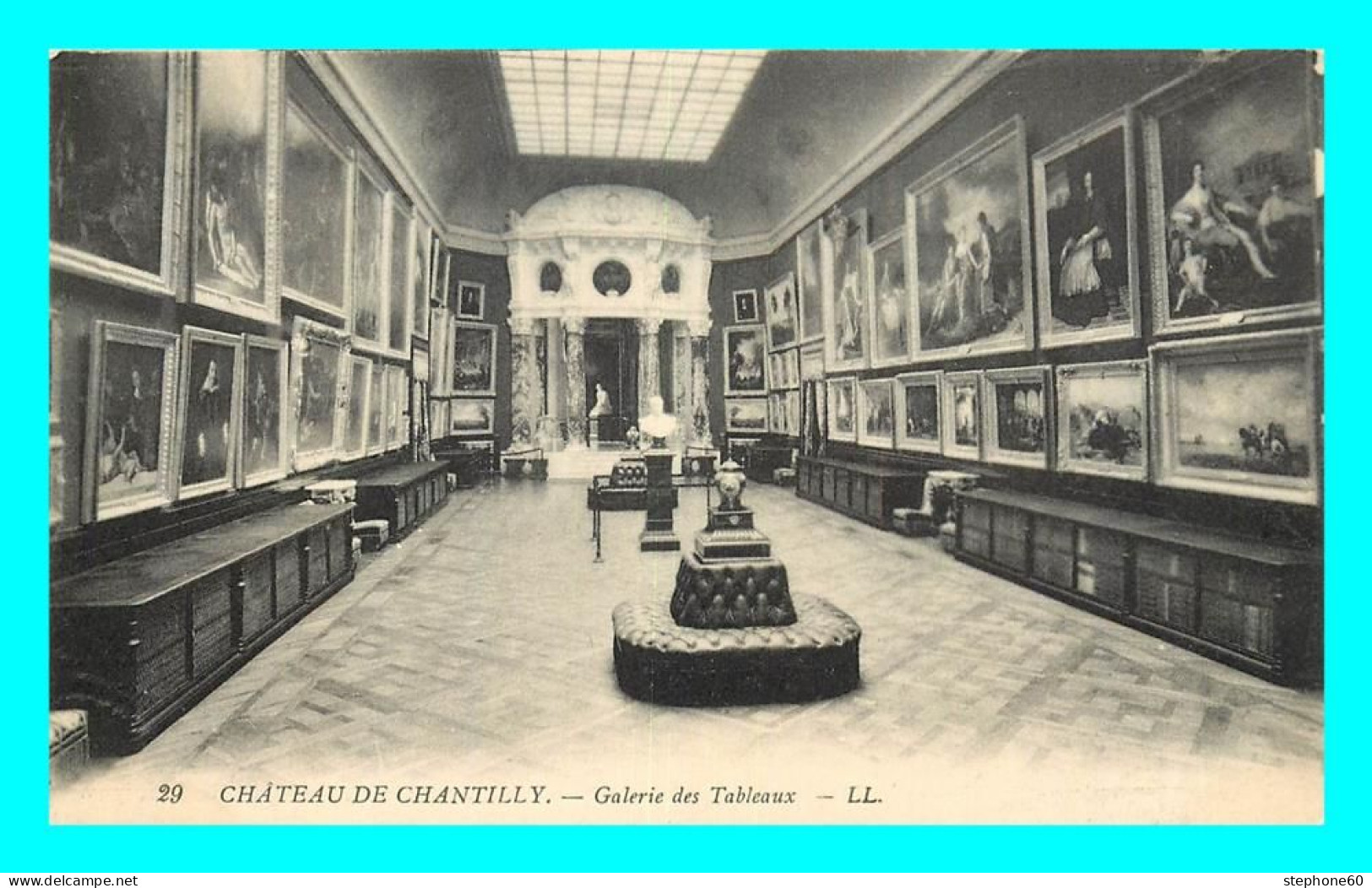 A873 / 379 60 - CHANTILLY Chateau Galerie Des Tableaux - Chantilly