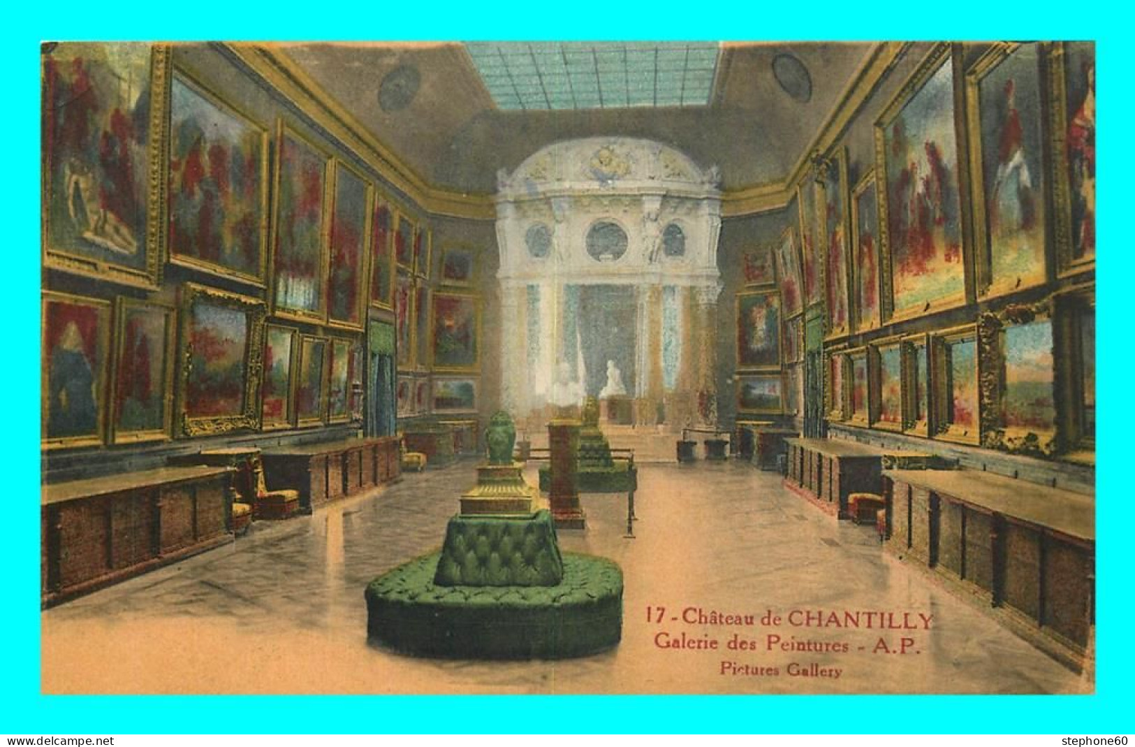 A873 / 371 60 - CHANTILLY Chateau Galerie Des Peintures - Chantilly