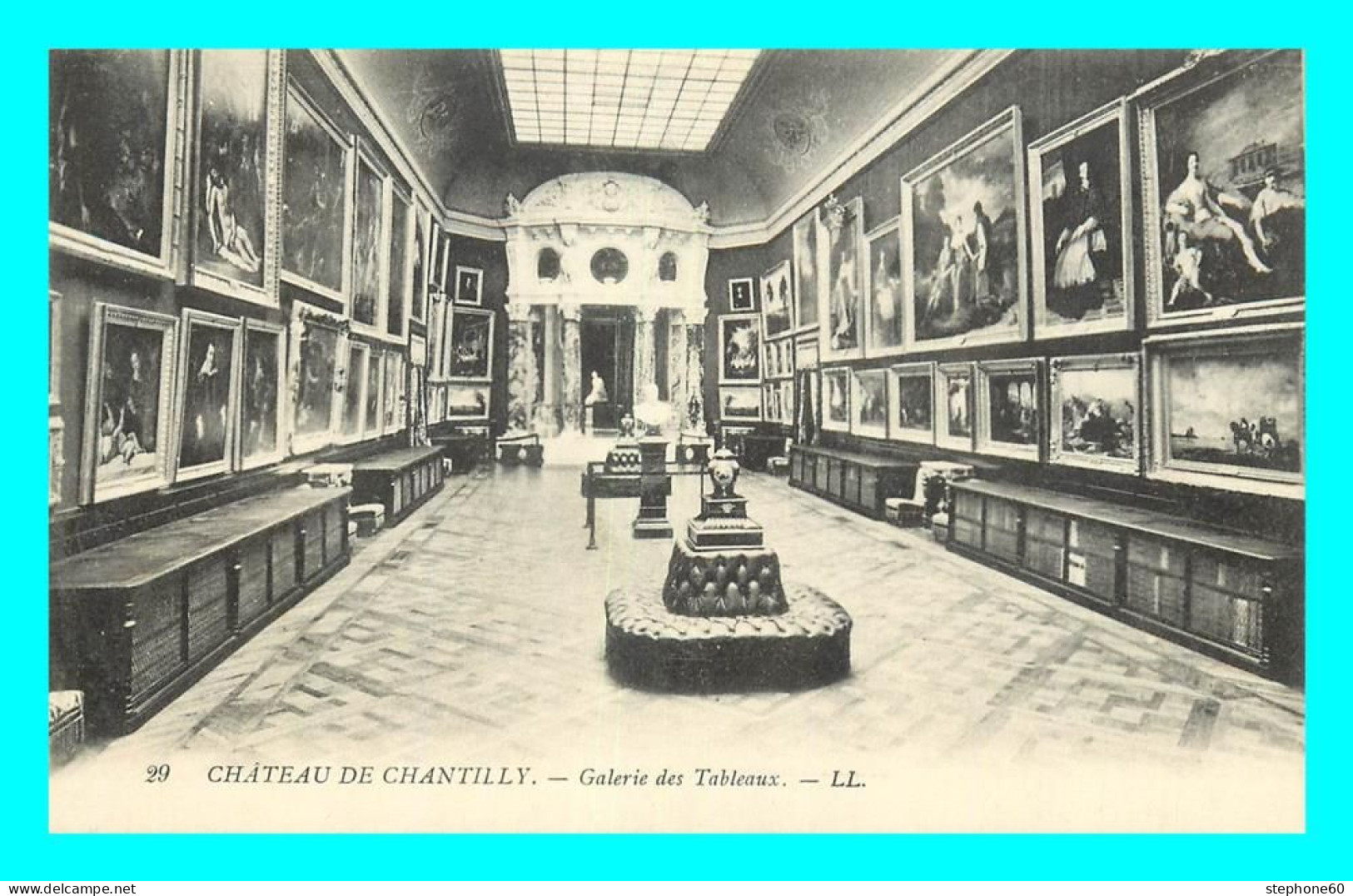 A873 / 375 60 - CHANTILLY Chateau Galerie Des Tableaux - Chantilly