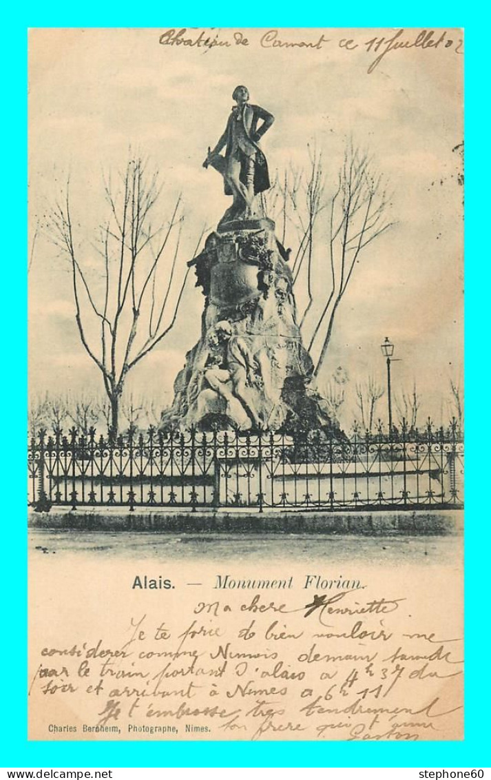 A839 / 649 30 - ALAIS Monument Florian - Andere & Zonder Classificatie