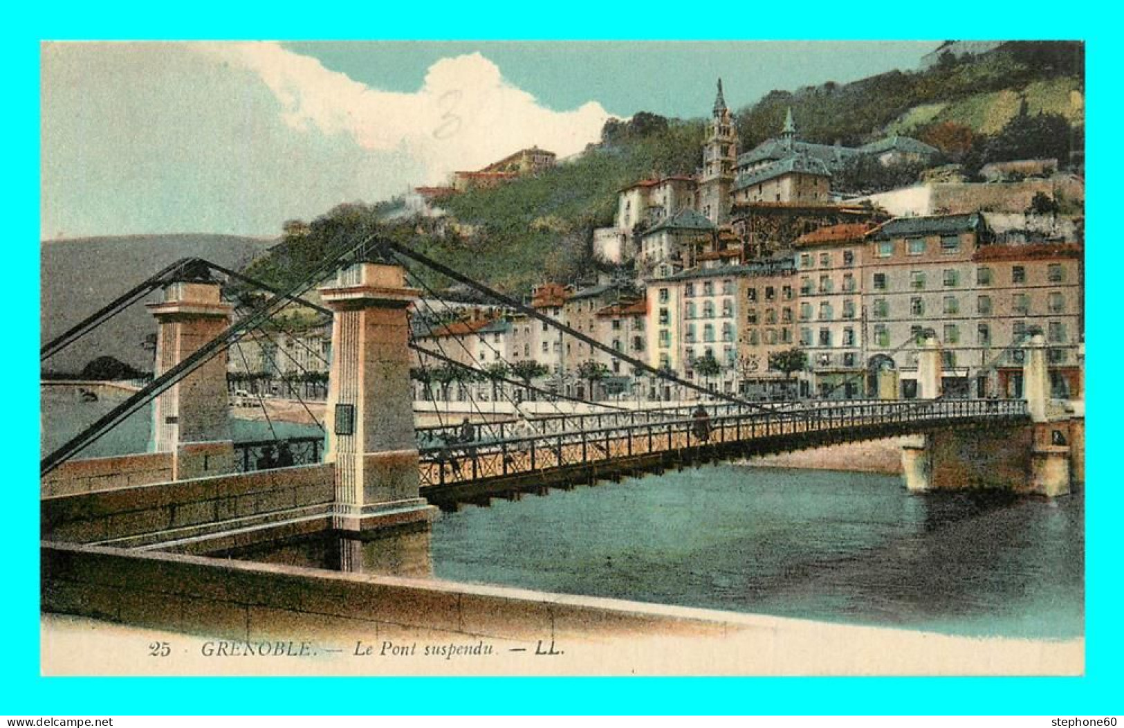 A840 / 099 38 - GRENOBLE Pont Suspendu - Grenoble