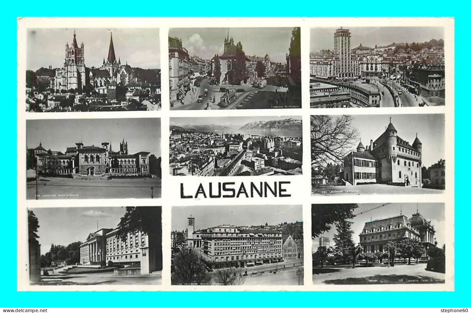 A840 / 237 Suisse LAUSANNE Multivues - Lausanne