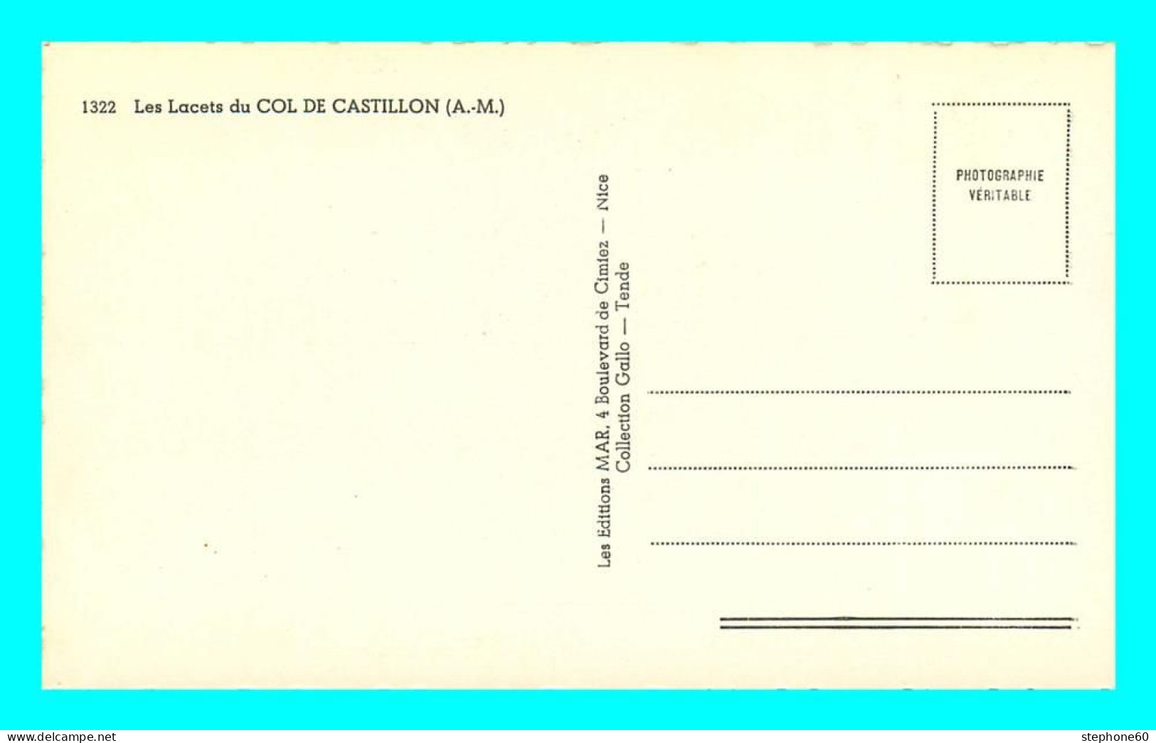 A871 / 369 06 - Lacets Du Col De Castillon - Andere & Zonder Classificatie