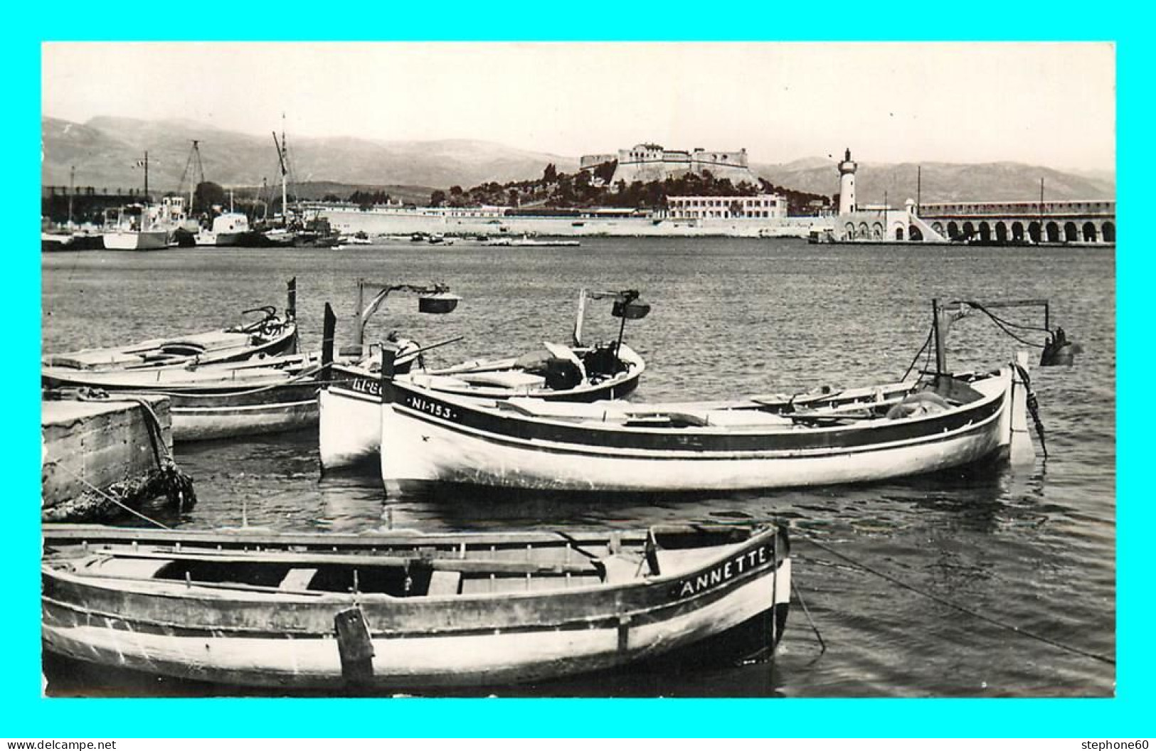 A871 / 401 06 - ANTIBES Port Et Le Fort Carré - Andere & Zonder Classificatie