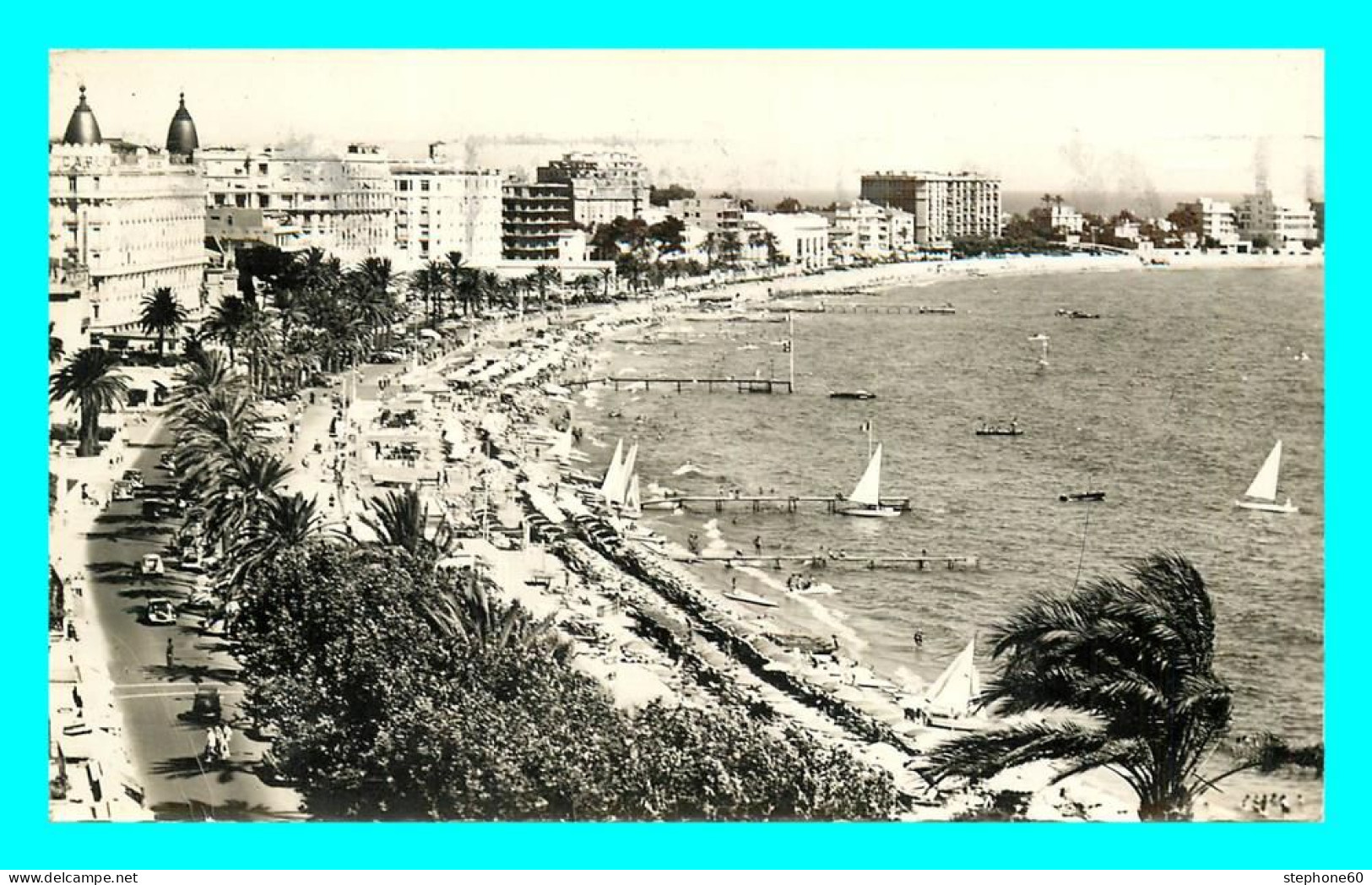 A871 / 499 06 - CANNES La Croisette Et Les Grands Hotels - Cannes