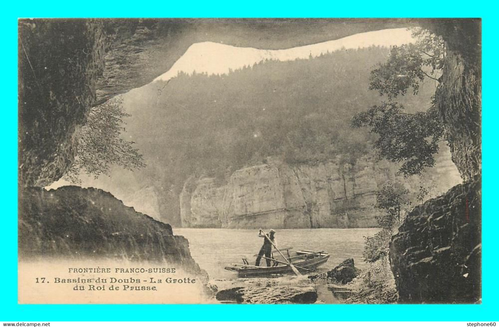 A872 / 257 25 - Bassin Du Doubs La Grotte Du Roi De Prusse - Otros & Sin Clasificación