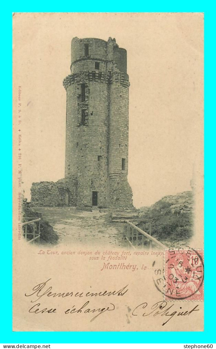 A872 / 657 91 - MONTLHERY La Tour Ancien Donjon Du Chateau Fort - Montlhery