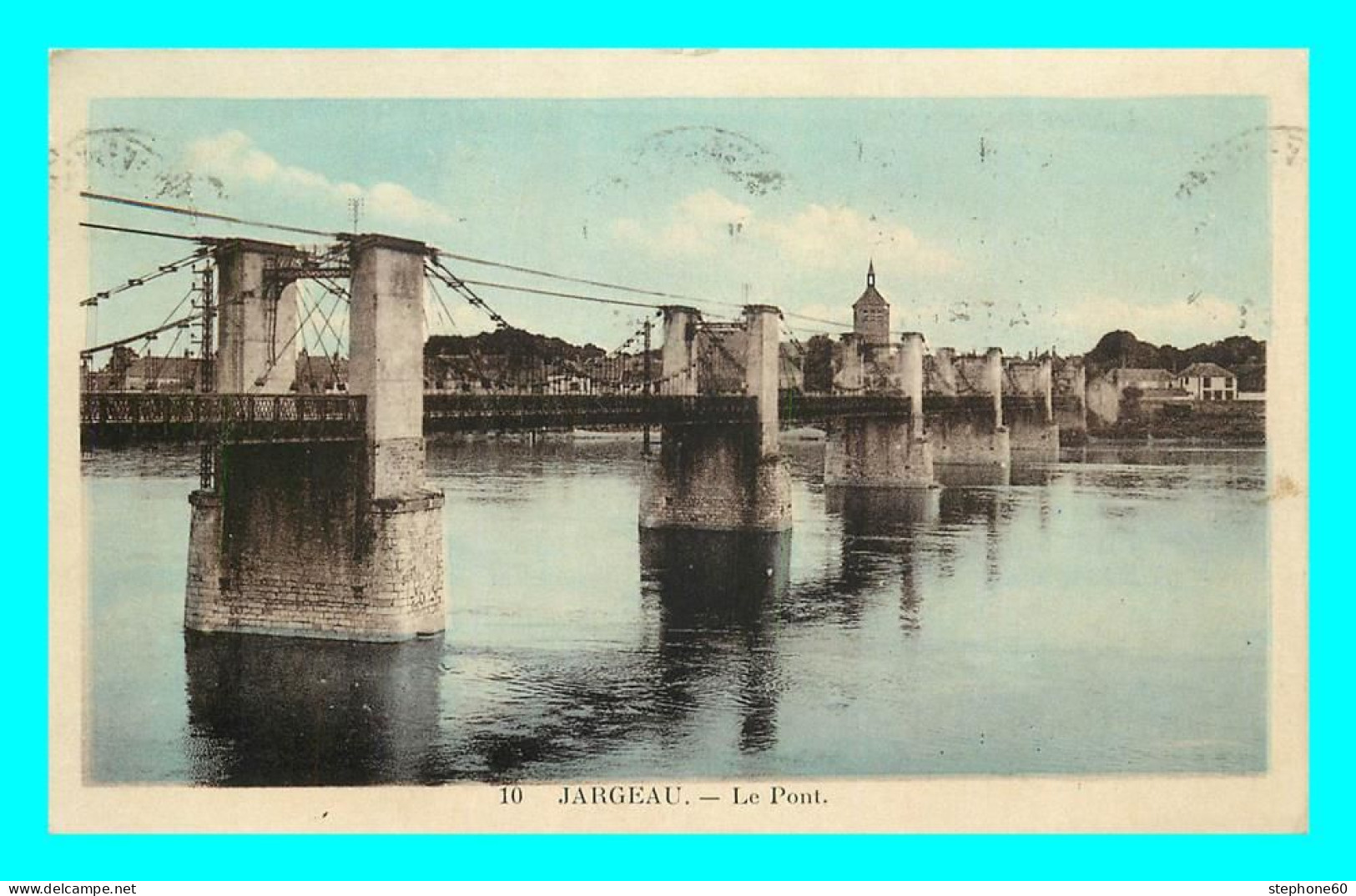 A872 / 411 45 - JARGEAU Le Pont - Jargeau