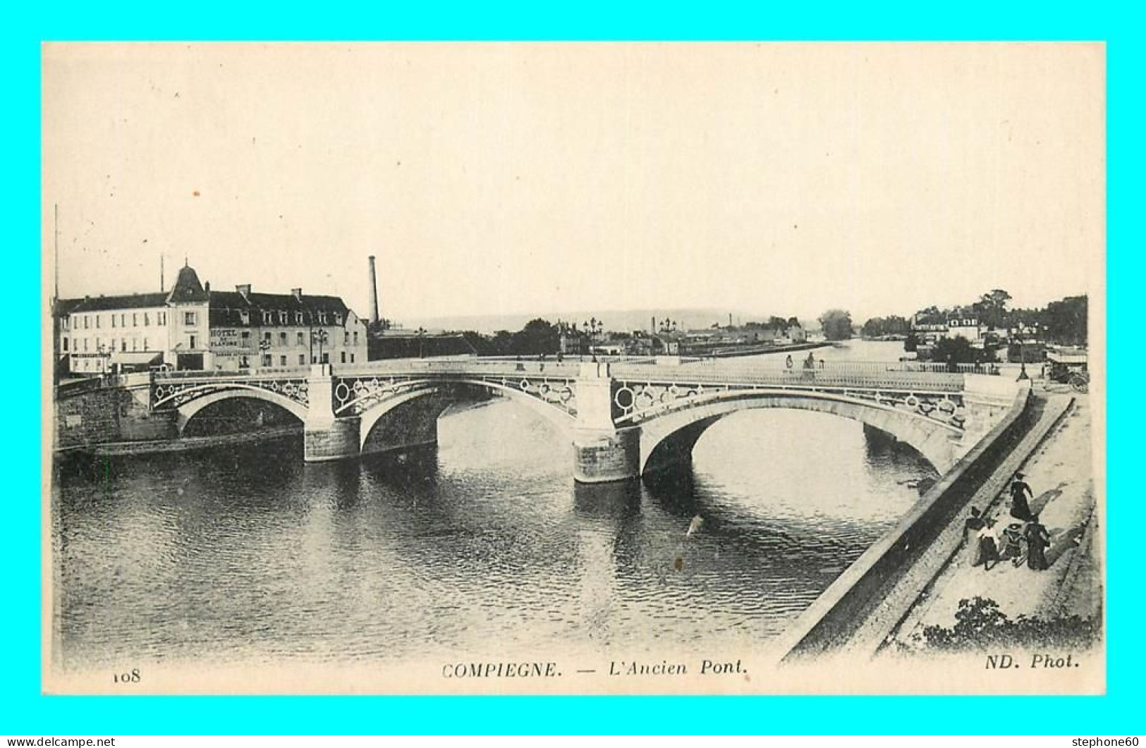 A869 / 003 60 - COMPIEGNE Ancien Pont - Compiegne