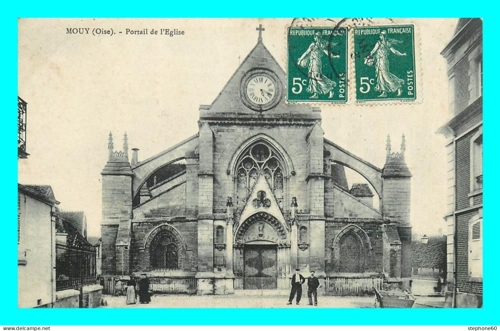 A869 / 013 60 - MOUY Portail De L'Eglise - Mouy