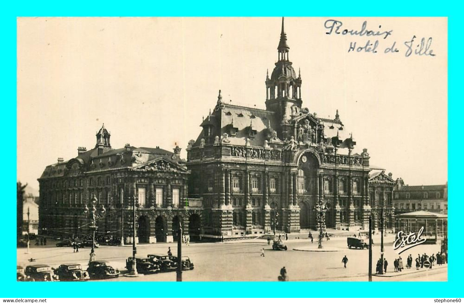 A866 / 171 59 - ROUBAIX Hotel De Ville ( Voiture ) - Roubaix