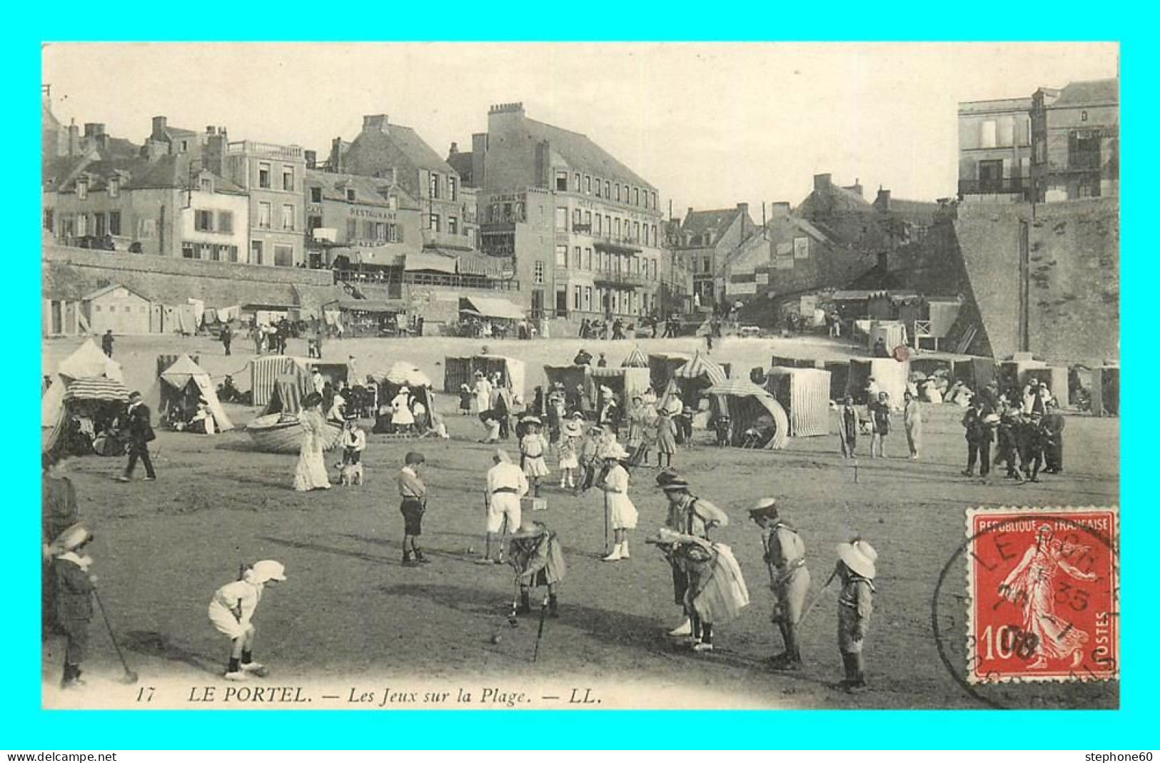 A869 / 279 62 - LE PORTEL Les Jeux Sur La Plage - Le Portel