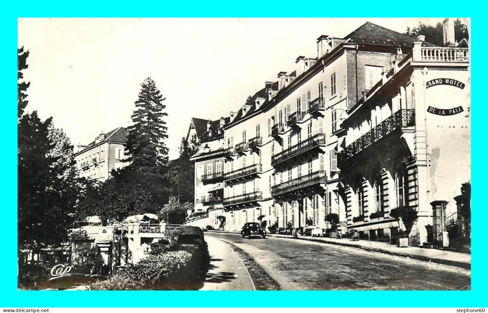 A870 / 209 88 - PLOMBIERES LES BAINS Hotel De La Paix - Plombieres Les Bains