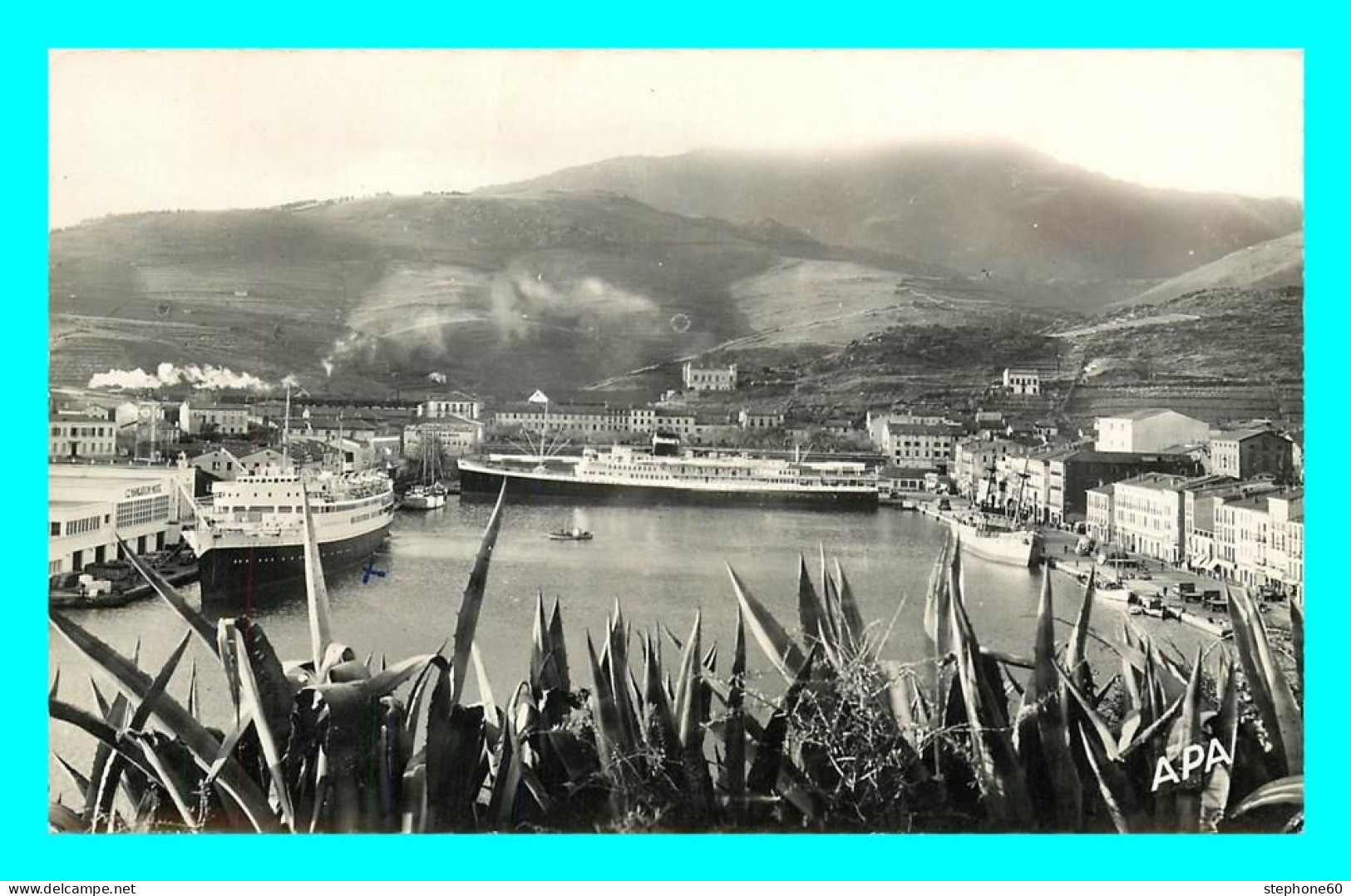 A870 / 417 66 - PORT VENDRES Vue Générale Du Port Bateaux à Quai - Port Vendres