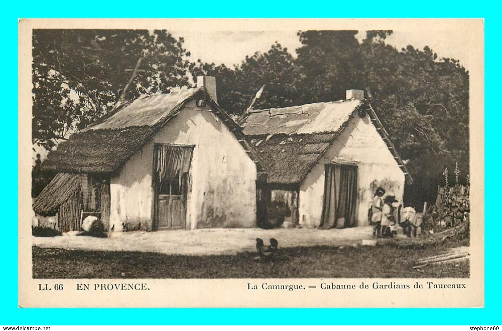 A867 / 055 13 - La Camargue Cabane De Gardians De Taureaux - Sonstige & Ohne Zuordnung