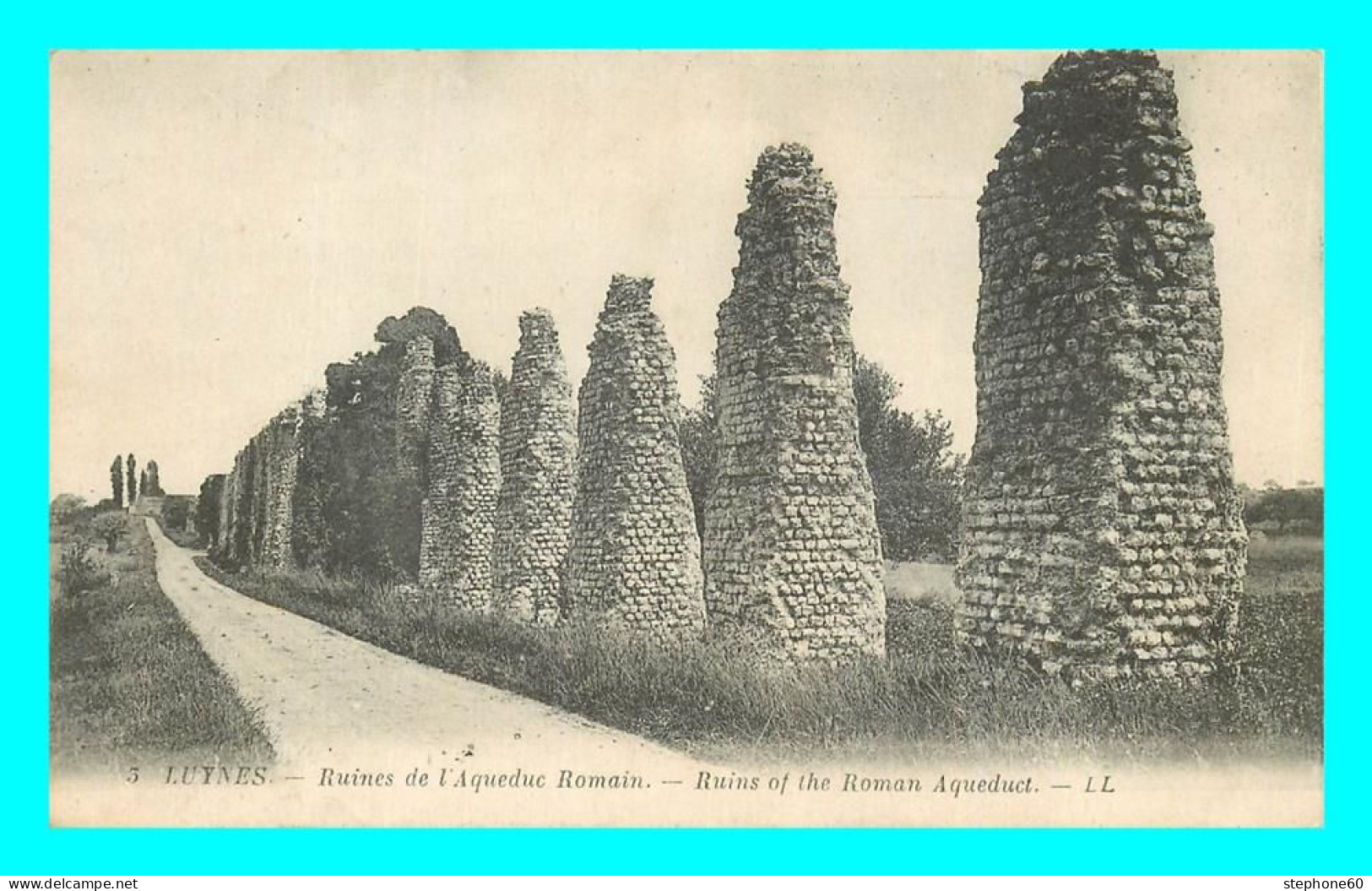 A867 / 029 13 - LUYNES Ruines De L'Aqueduc Romain - Luynes