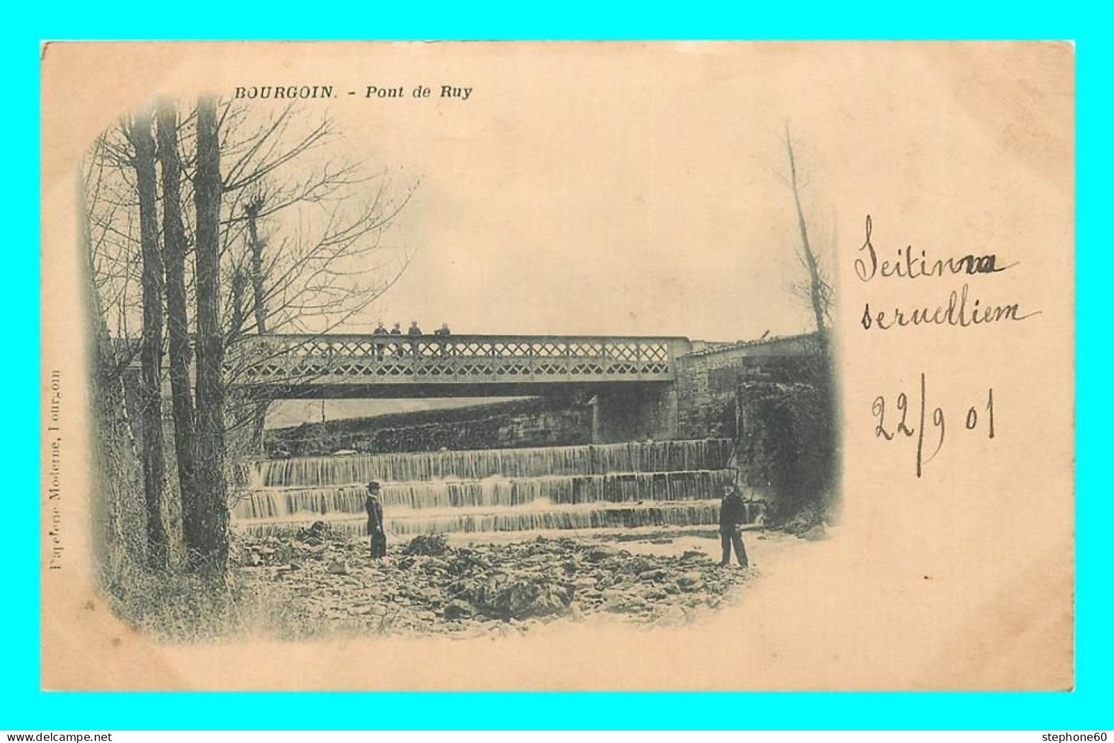 A868 / 331 38 - BOURGOIN Pont De Ruy - Bourgoin