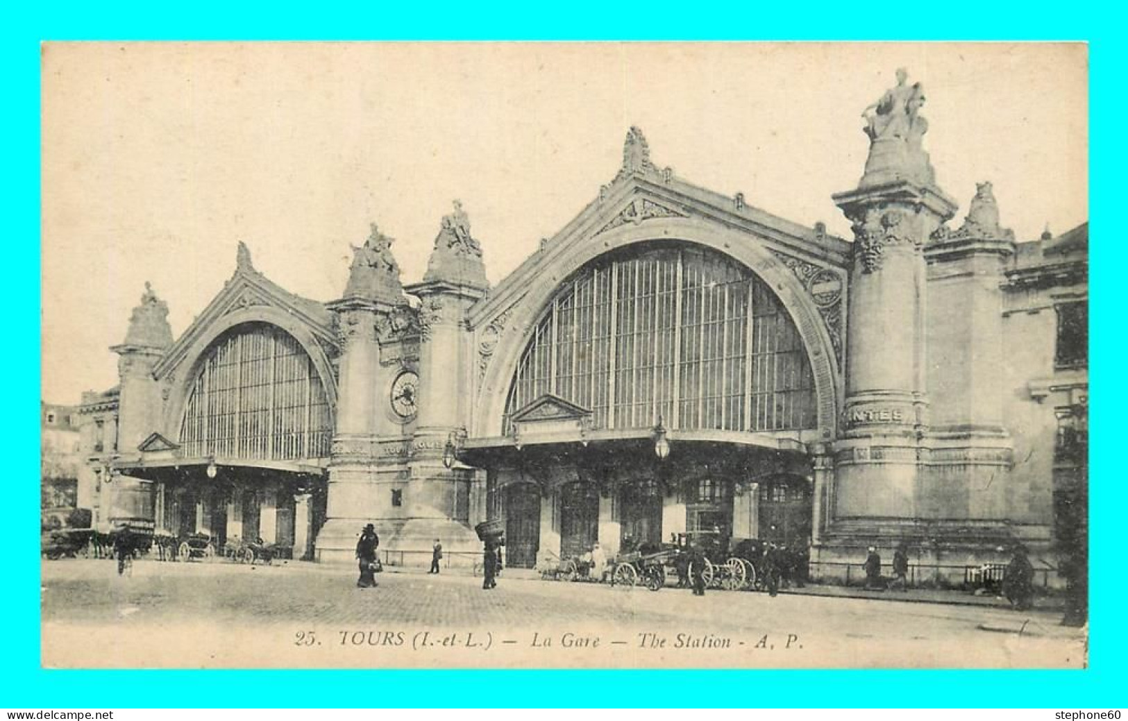 A868 / 307 37 - TOURS La Gare - Tours