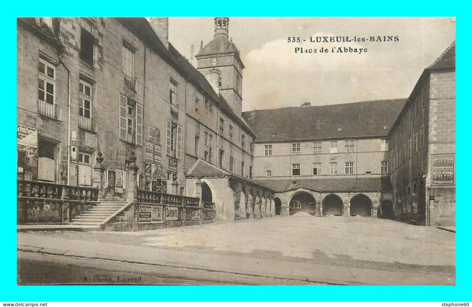 A867 / 381 70 - LUXEUIL LES BAINS Place De L'Abbaye - Luxeuil Les Bains
