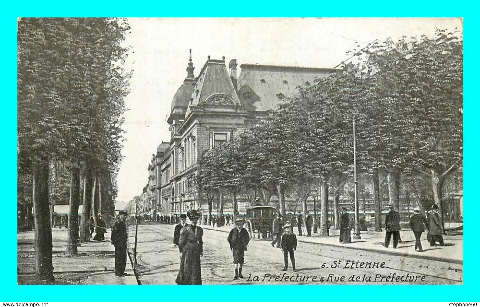 A868 / 295 42 - SAINT ETIENNE Préfecture Et Rue De La Préfecture - Saint Etienne