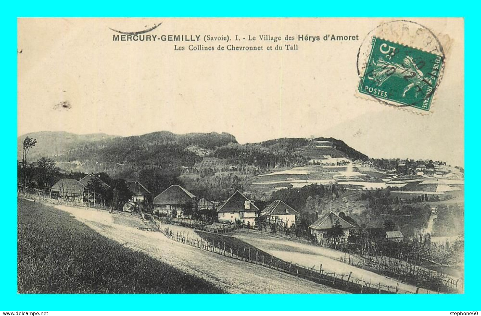 A868 / 201 73 - MERCURY GEMILLY Village Des Herys D'Amoret Collines De Chevronnet - Andere & Zonder Classificatie