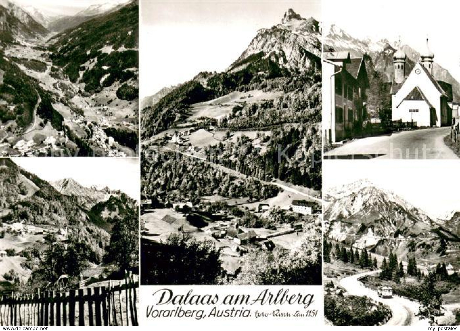 73669286 Dalaas Teilansichten Panorama Ortsmotiv Dalaas - Autres & Non Classés