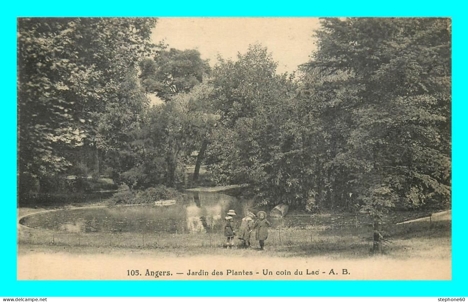 A868 / 383 49 - ANGERS Jardin Des Plantes Un Coin Du Lac - Angers