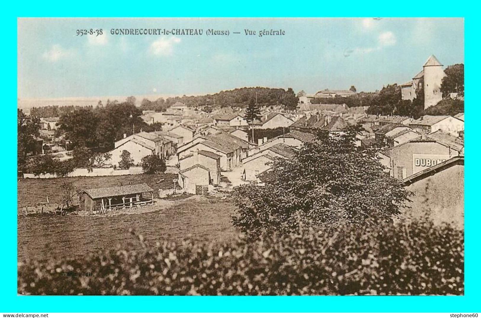 A868 / 375 55 - GONDRECOURT LE CHATEAU Vue Générale - Sonstige & Ohne Zuordnung