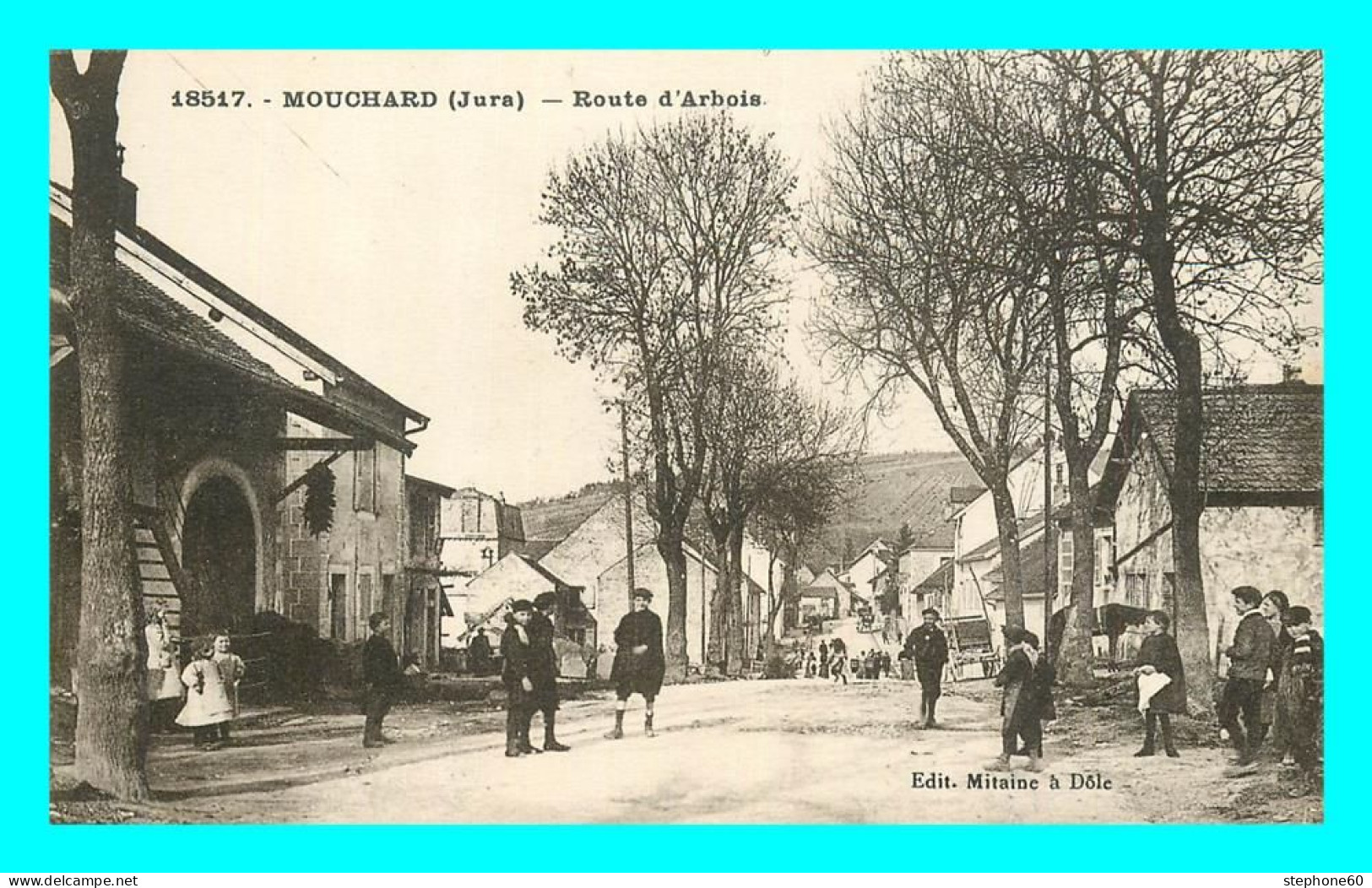 A868 / 355 39 - MOUCHARD Route D'Arbois - Autres & Non Classés