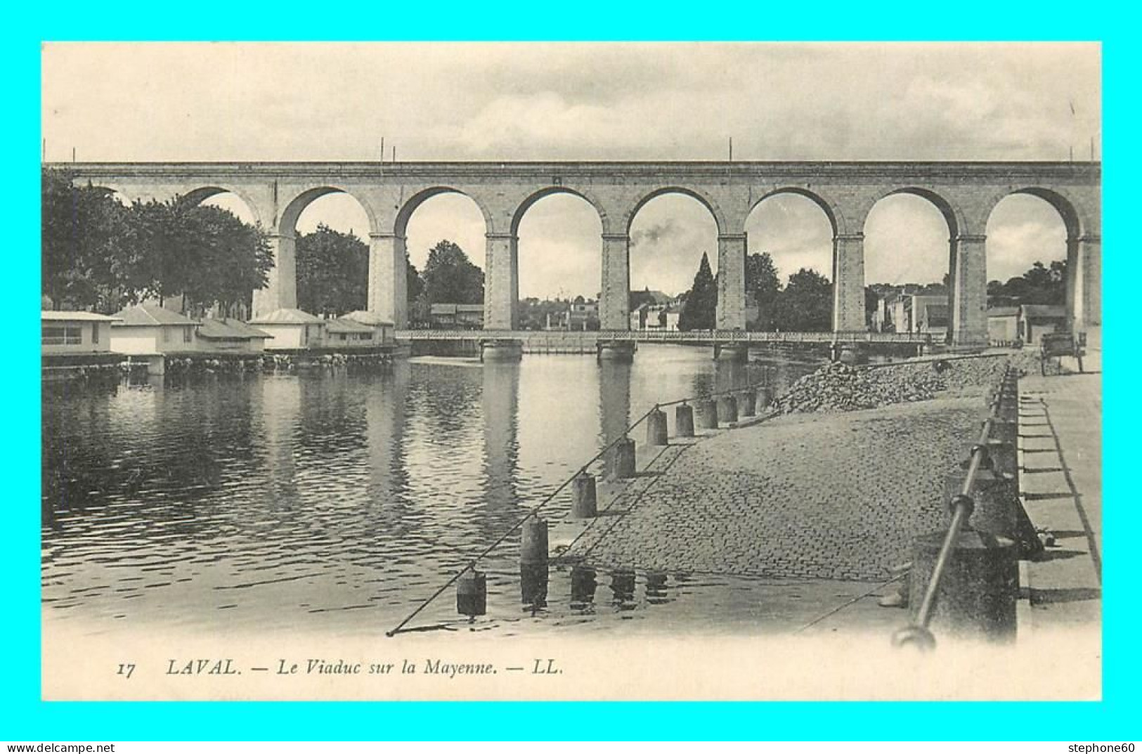 A868 / 361 38 - LAVAL Le Viaduc Sur La Mayenne - Laval