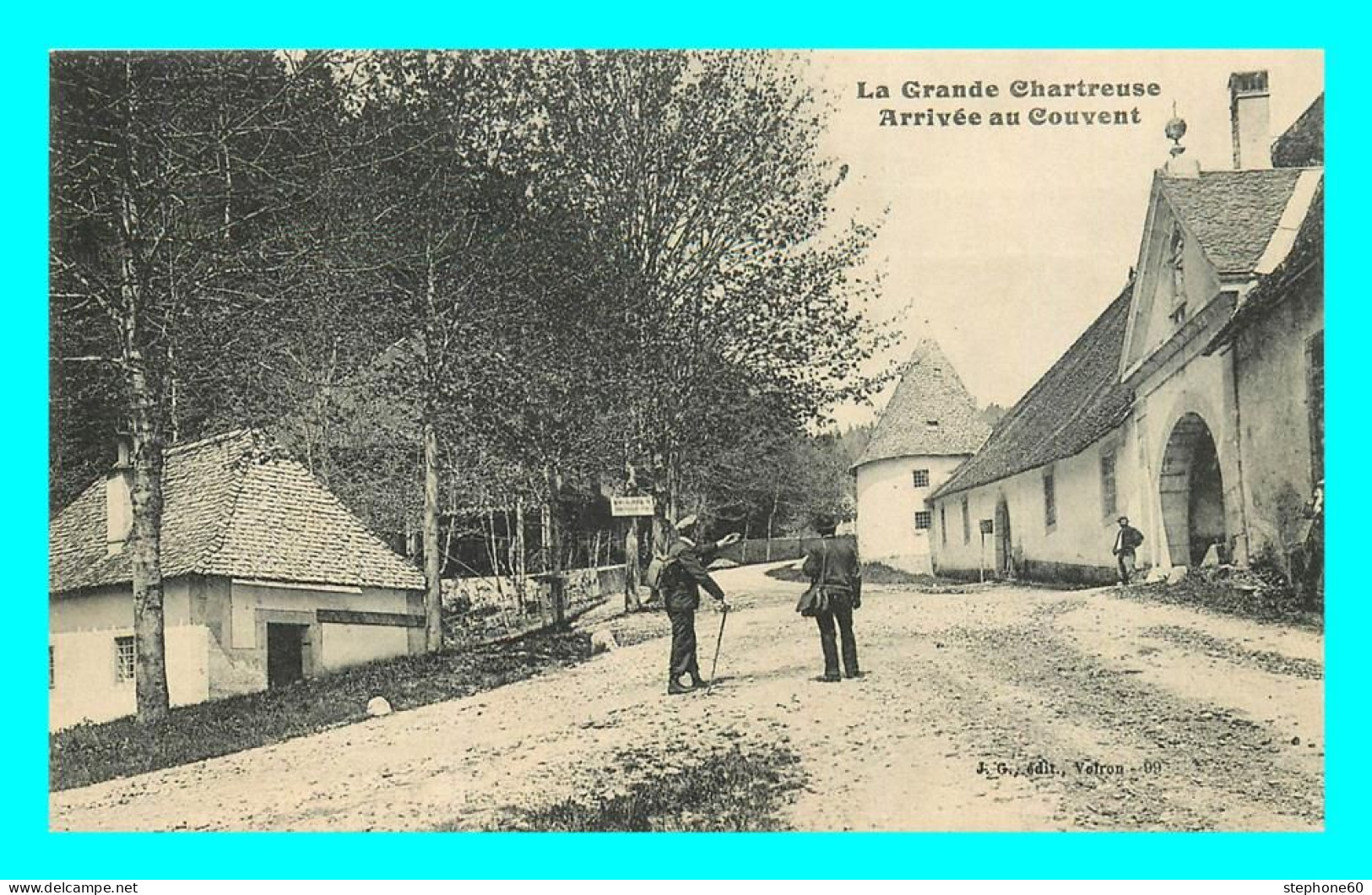A868 / 341 38 - LA GRANDE CHARTREUSE Arrivée Au Couvent - Chartreuse