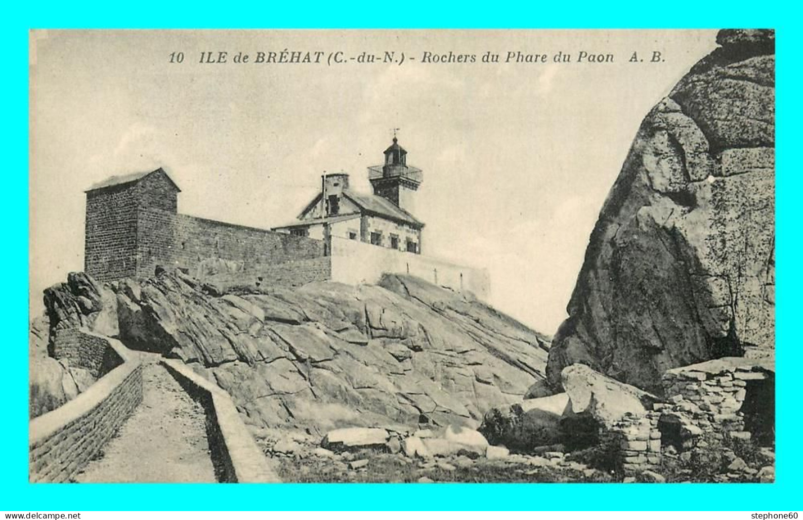 A868 / 545 22 - ILE DE BREHAT Rochers Du Phare Du Paon - Ile De Bréhat