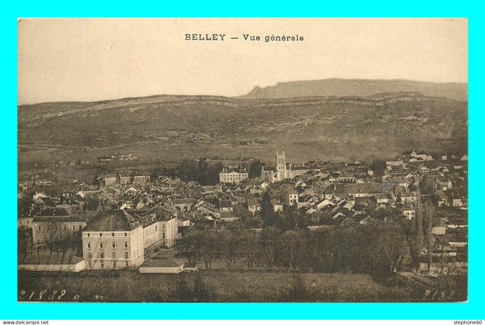 A872 / 189 01 - BELLEY Vue Générale - Belley