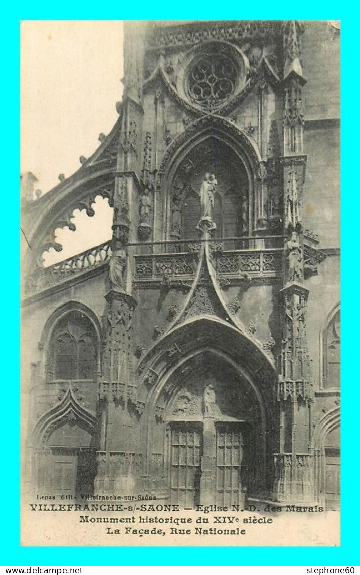 A869 / 539 69 - VILLEFRANCHE SUR SAONE Eglise Notre Dame Des Marais - Villefranche-sur-Saone