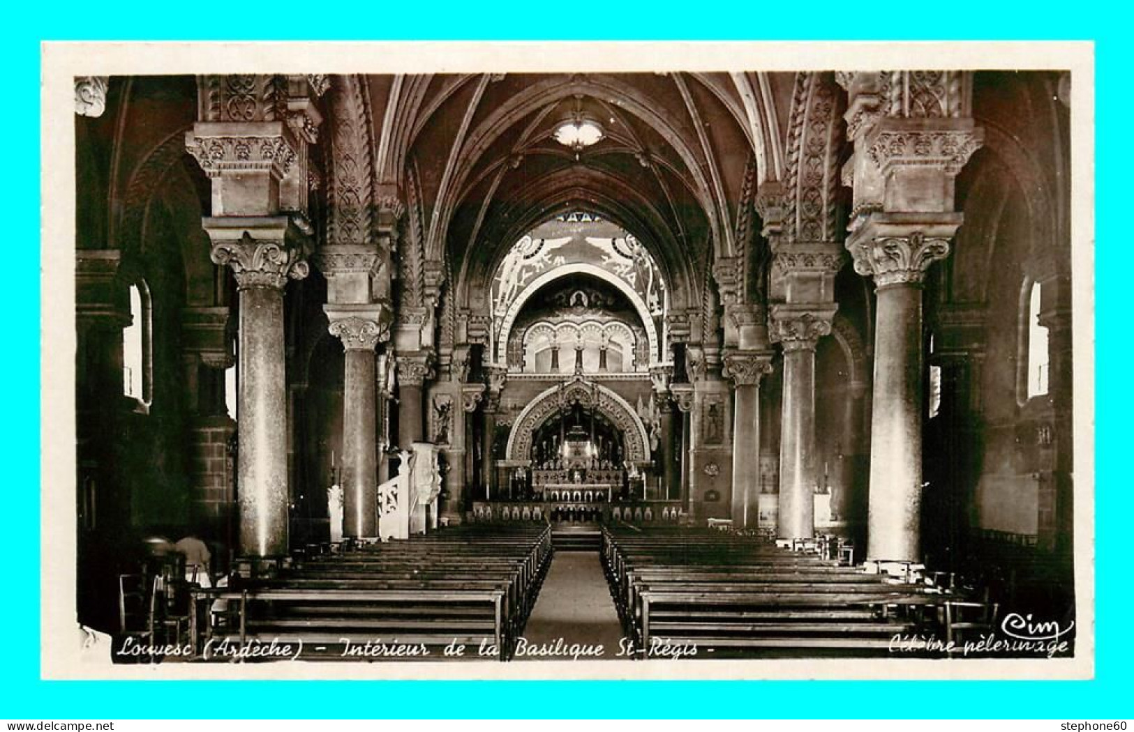 A866 / 369 07 - LA LOUVESC Intérieur De La Basilique St Régis - La Louvesc