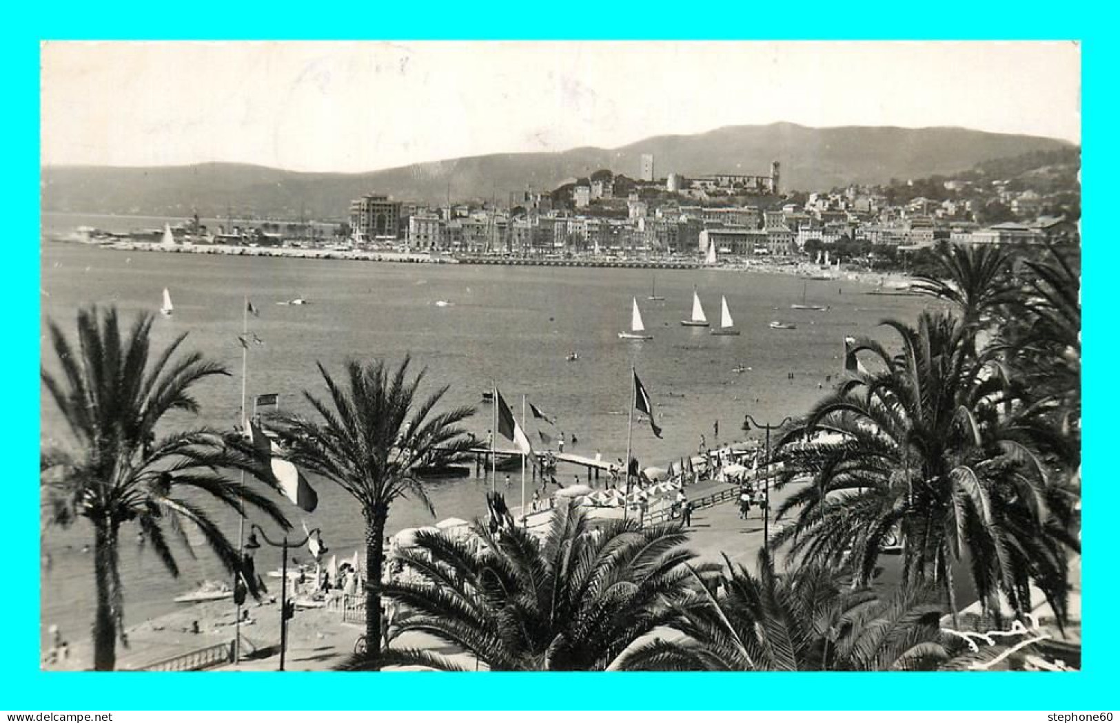 A866 / 523 06 - CANNES La Croisette Et Le Suquet - Cannes