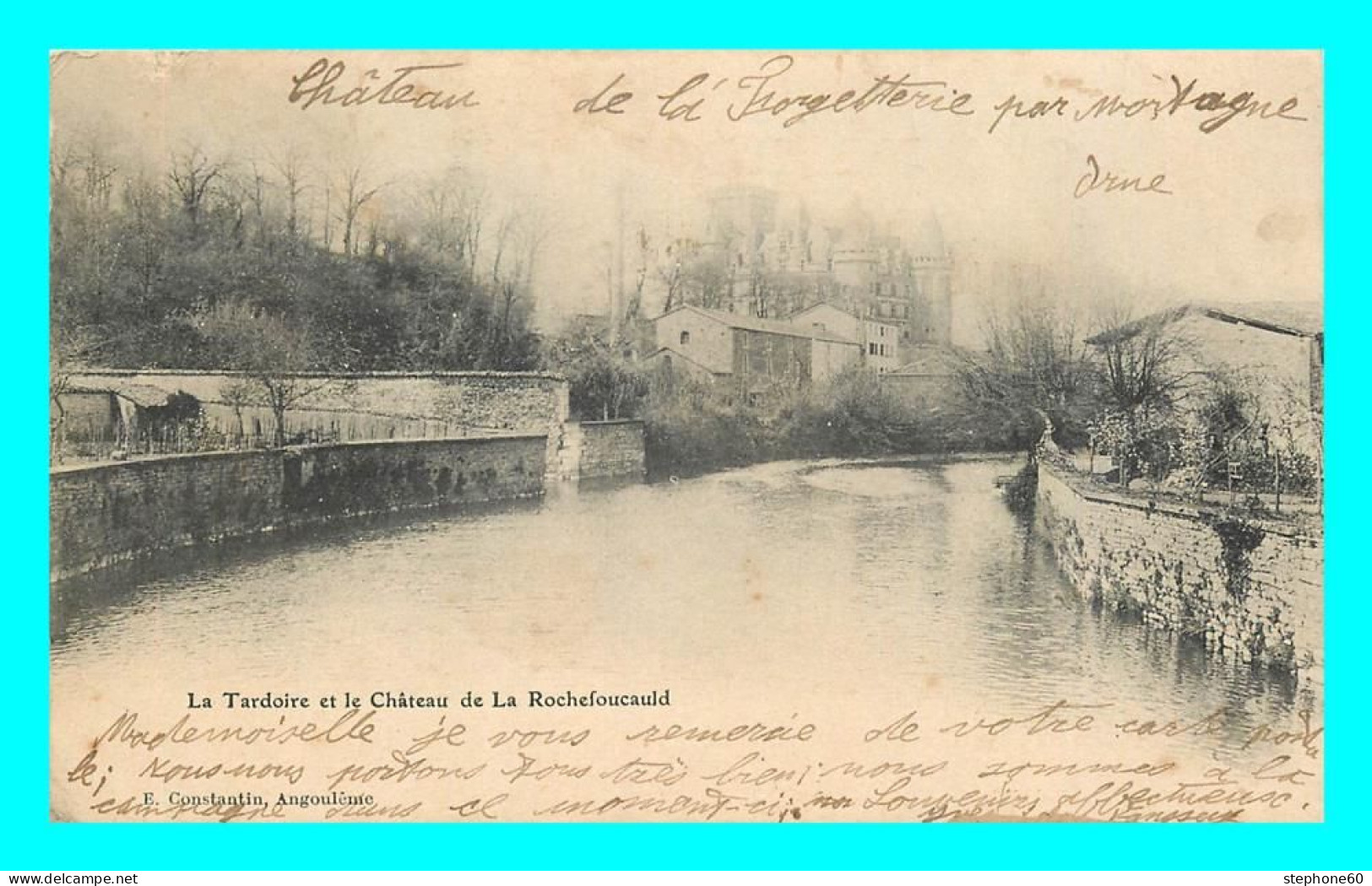A867 / 533 16 - La Tardoire Et Chateau De La Rochefoucauld - Sonstige & Ohne Zuordnung