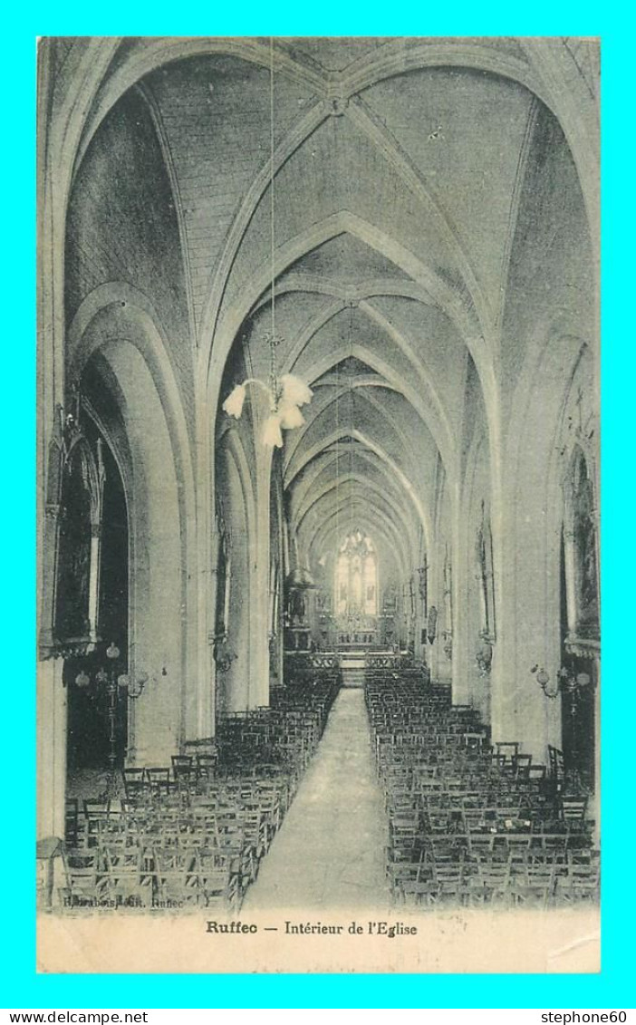 A867 / 641 16 - RUFFEC Intérieur De L'Eglise - Autres & Non Classés