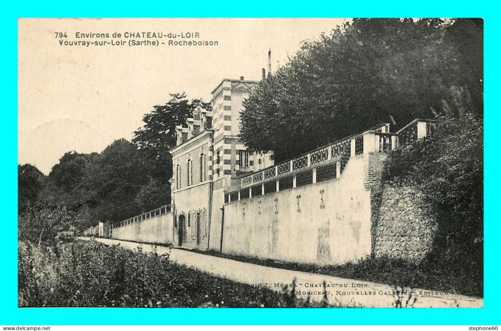 A867 / 215 72 - Env Chateau Du Loir VOUVRAY Sur LOIR Rocheboison - Autres & Non Classés