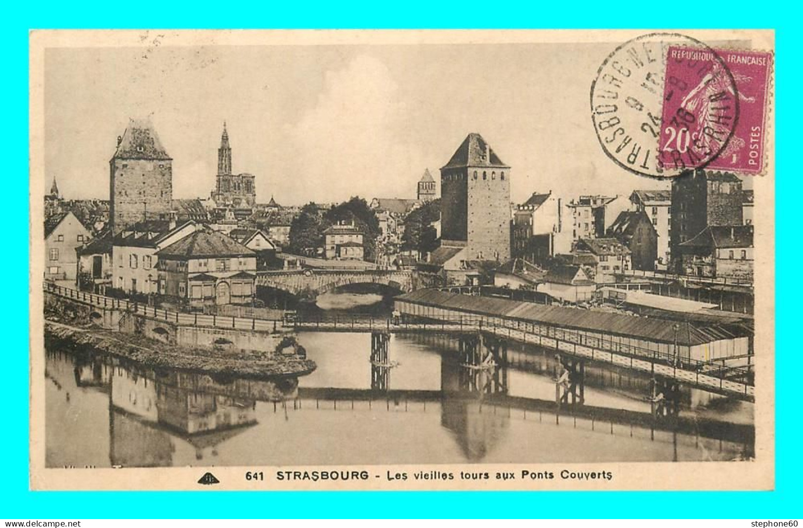 A867 / 577 67 - STRASBOURG Vieilles Tours Aux Ponts Couverts - Strasbourg