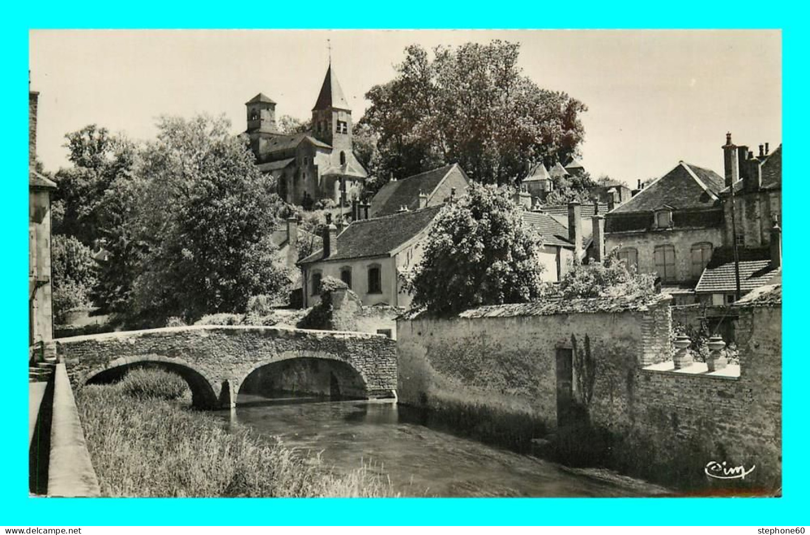 A864 / 347 21 - CHATILLON SUR SEINE Pont Du Perthuis Et Eglise - Chatillon Sur Seine