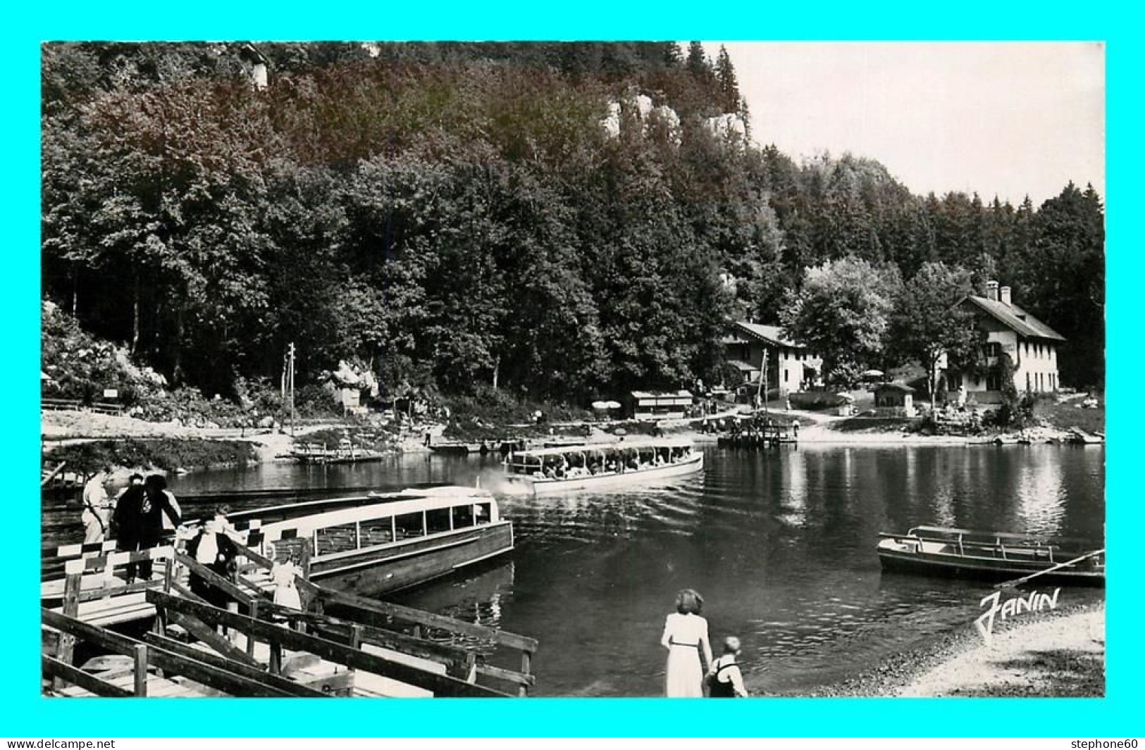 A864 / 299 25 - VILLERS LE LAC Débarcadere Du Saut Du Doubs Et Hotel - Otros & Sin Clasificación