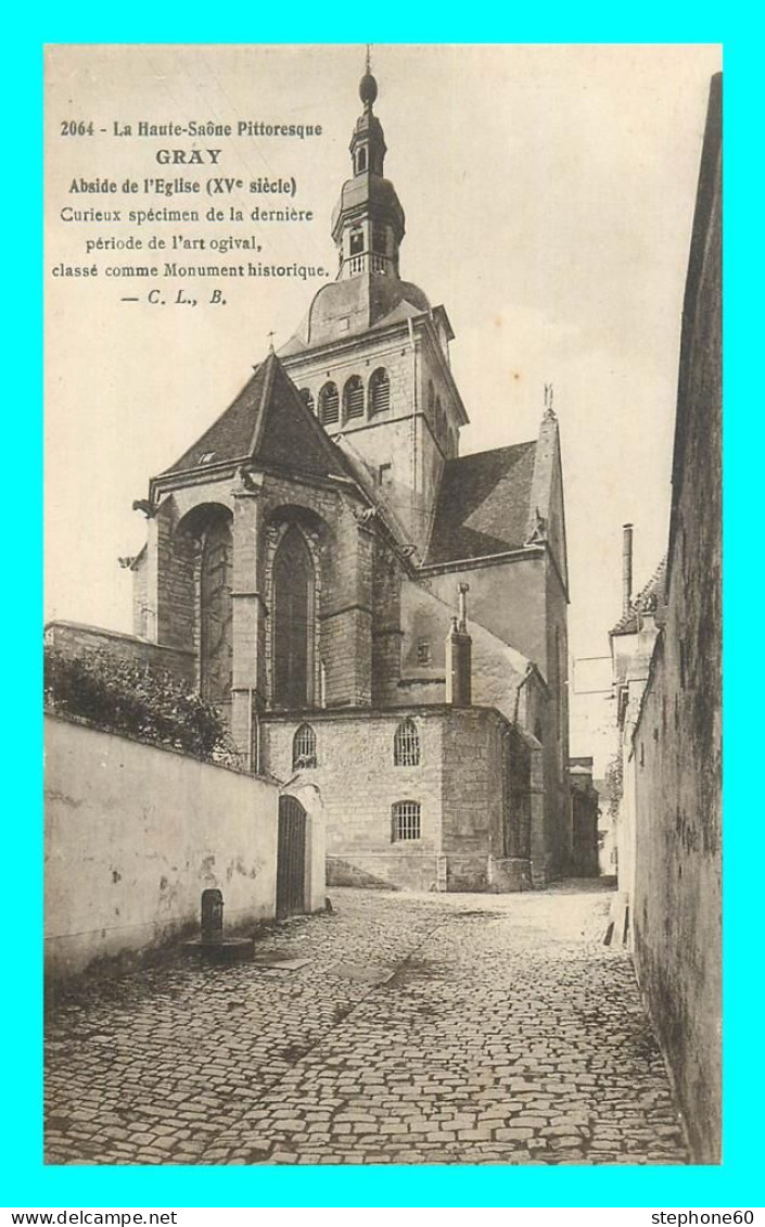 A865 / 417 70 - GRAY Abside De L'Eglise - Gray