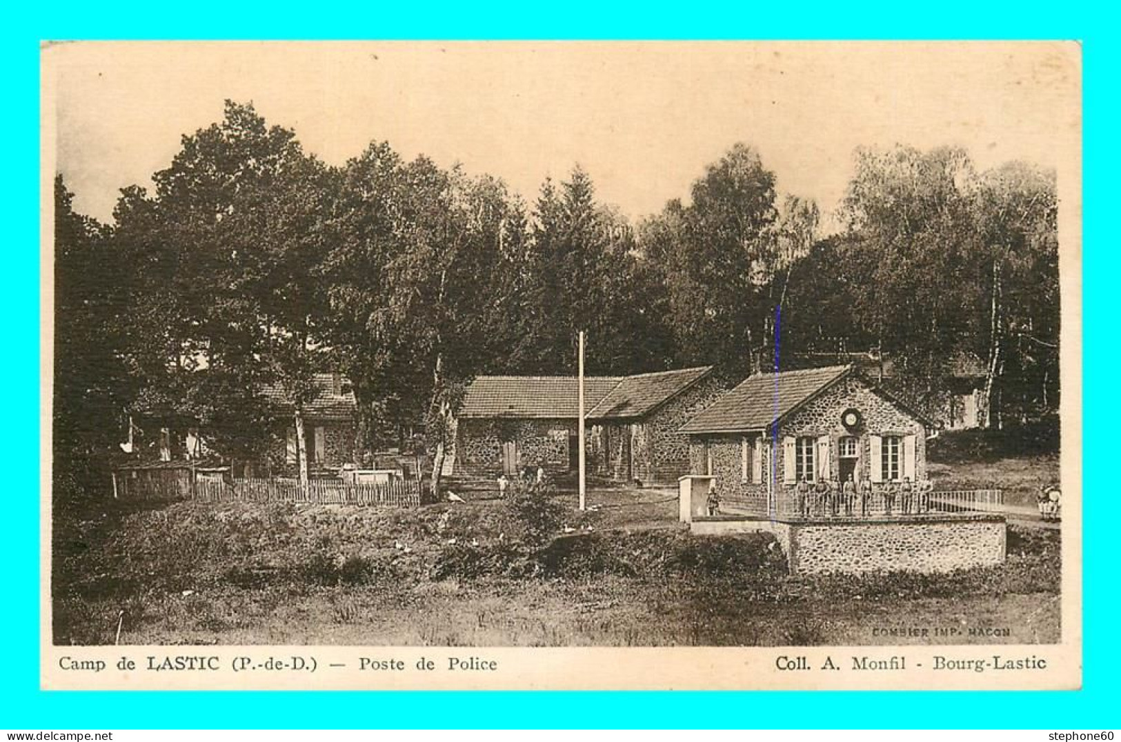A865 / 017 63 - Camp De LASTIC Poste De Police - Sonstige & Ohne Zuordnung