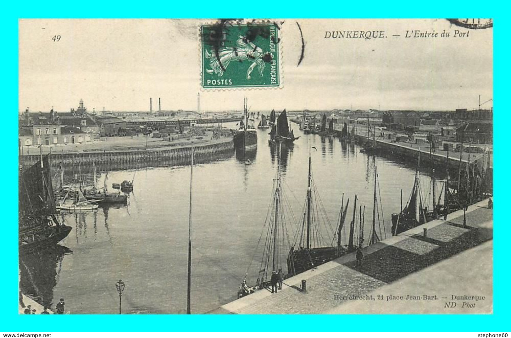 A862 / 123 59 - DUNKERQUE Entrée Du Port - Dunkerque