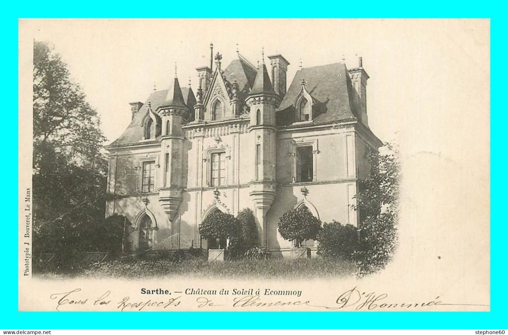 A862 / 429 72 - Chateau Du Soleil à Ecommoy - Andere & Zonder Classificatie