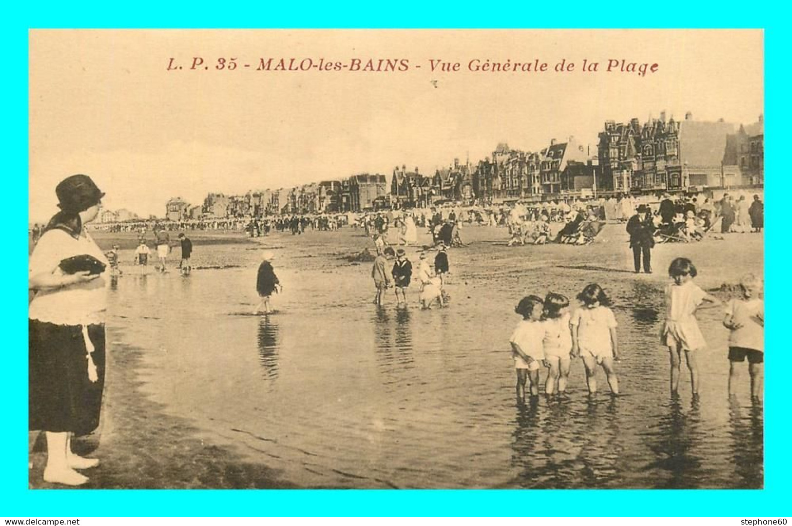 A862 / 133 59 - MALO LES BAINS Vue Générale De La Plage - Malo Les Bains